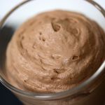 Mousse vegana con aquafaba